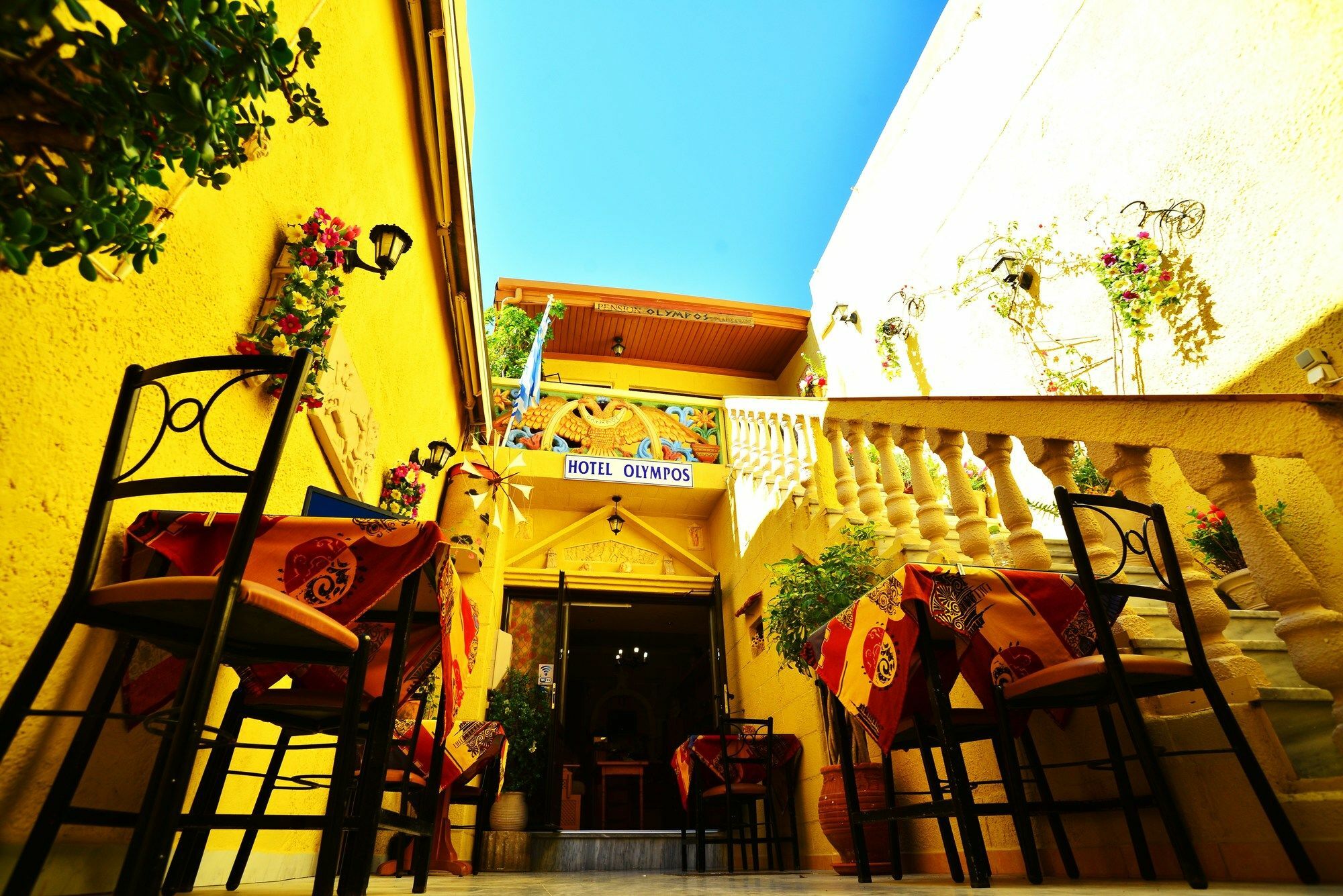 Olympos Pension Rhodes City Exteriör bild