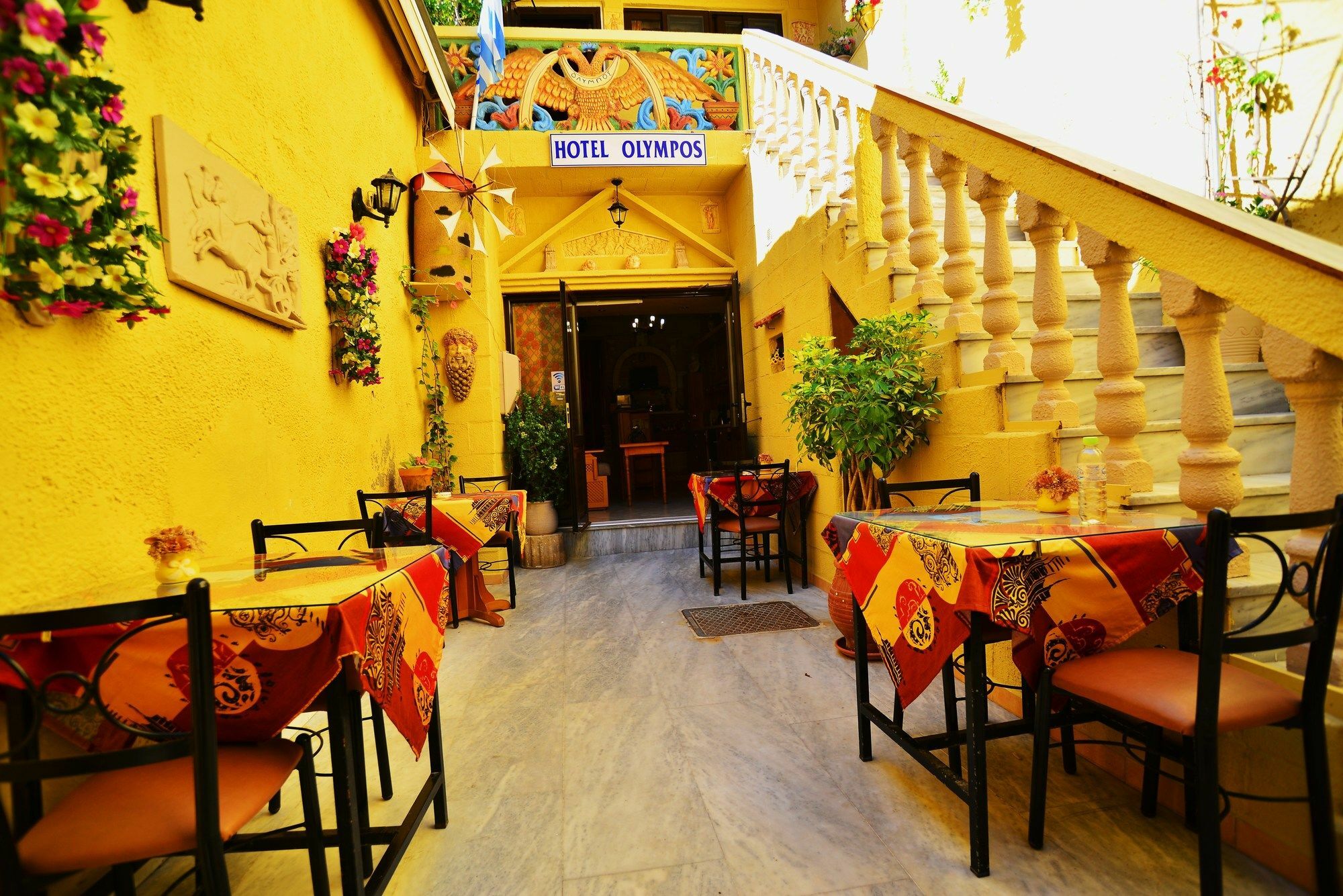 Olympos Pension Rhodes City Exteriör bild